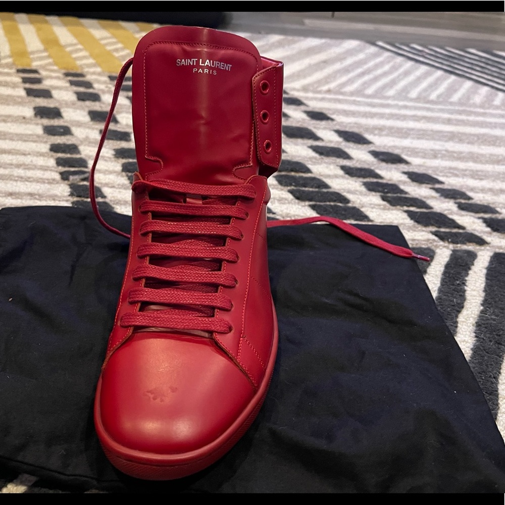 Almost new Saint Laurent sneakers. These are Authentic.